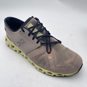 On Running Cloud X Training‎ Shoes Mens 12 gray Yellow Neon Cloud Tec 60.98099